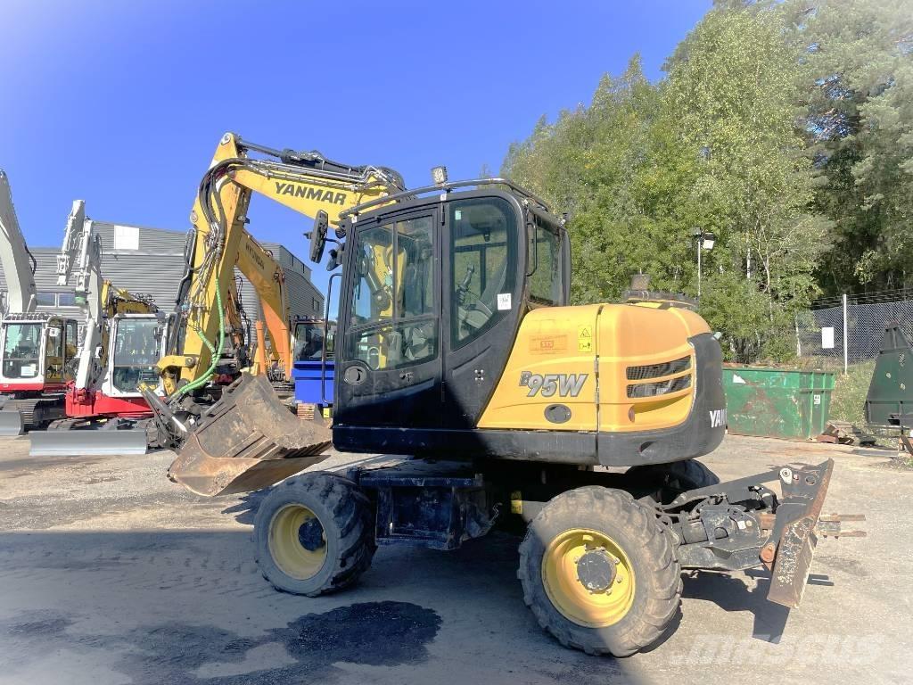Yanmar B 95 W Ratiniai ekskavatoriai