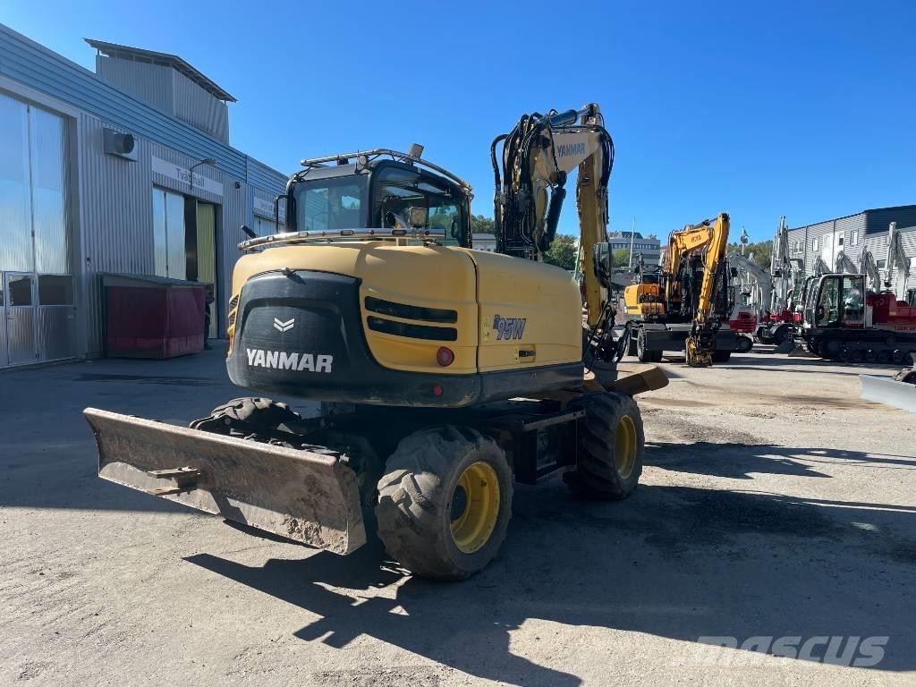Yanmar B 95 W Ratiniai ekskavatoriai