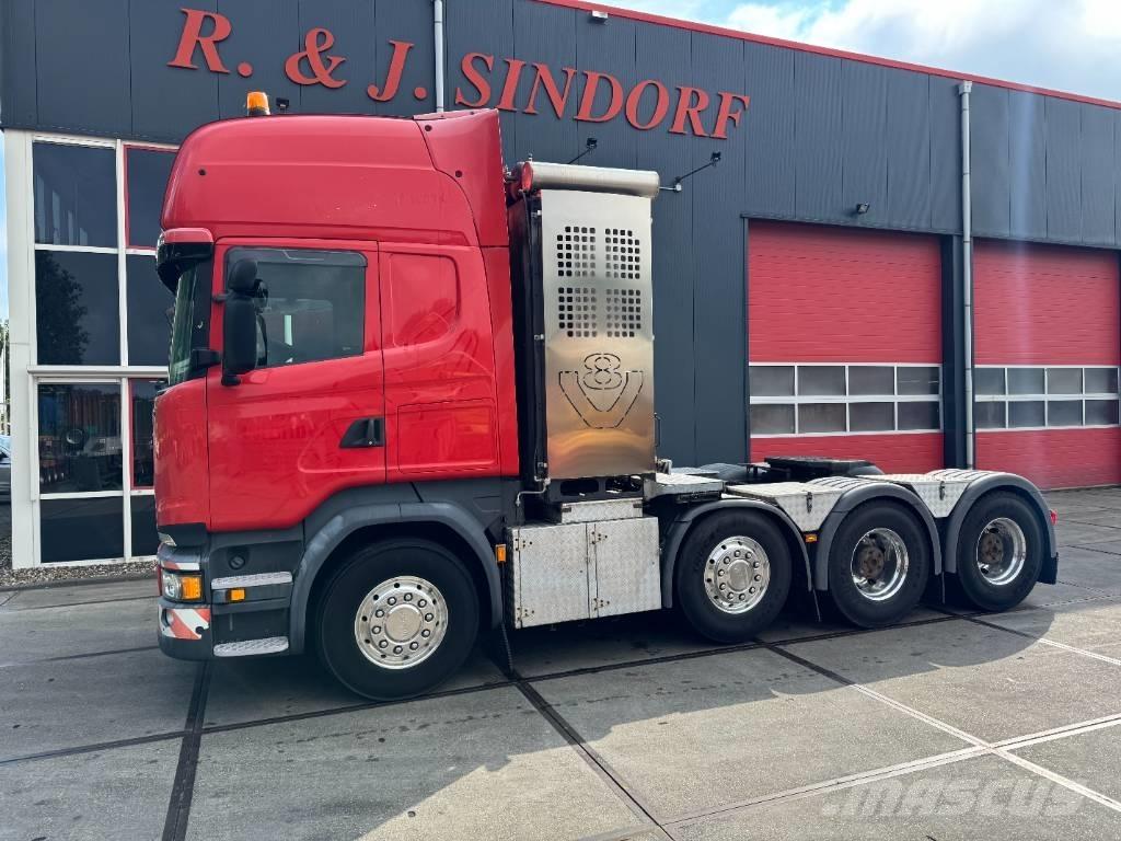 Scania R580 LA 8x4 Naudoti vilkikai