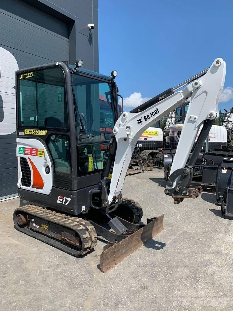 Bobcat E 17 Mini ekskavatoriai < 7 t