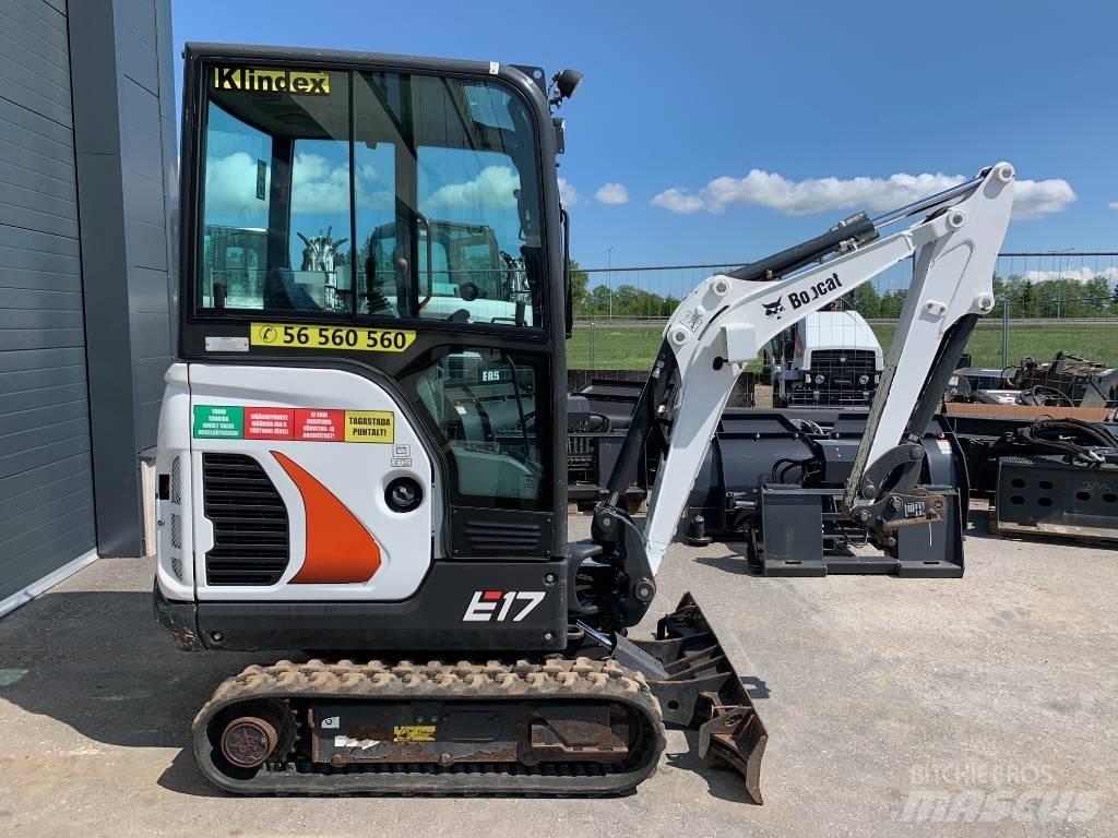 Bobcat E 17 Mini ekskavatoriai < 7 t