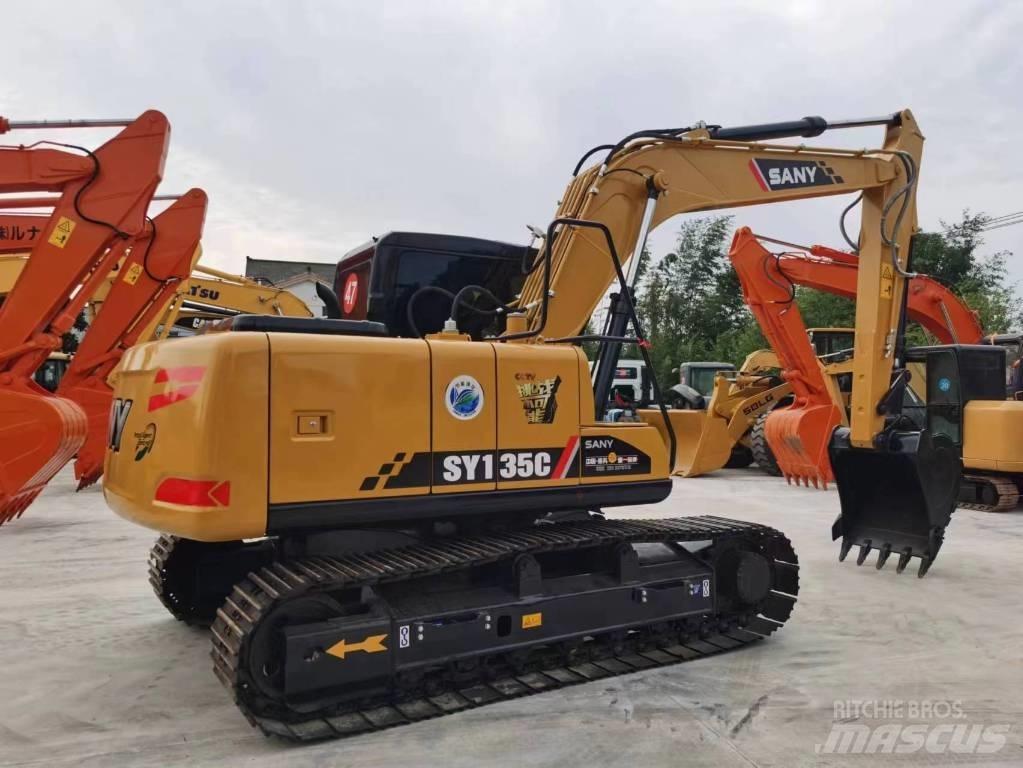 Sany sy135c Vikšriniai ekskavatoriai