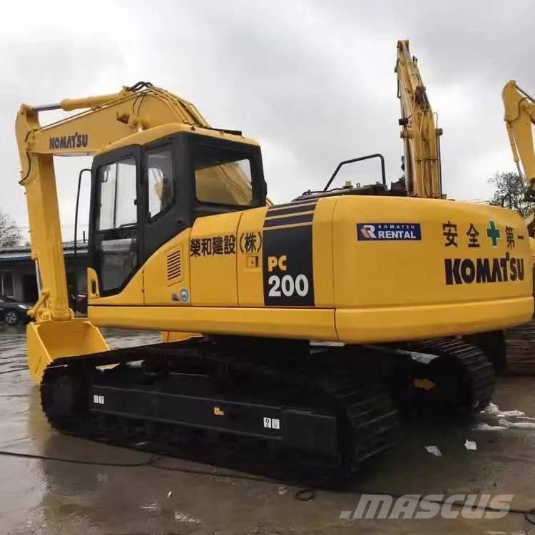 Komatsu pc200-7 Vikšriniai ekskavatoriai