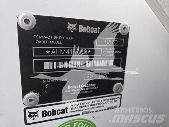 Bobcat S570 Krautuvai su šoniniu pasukimu