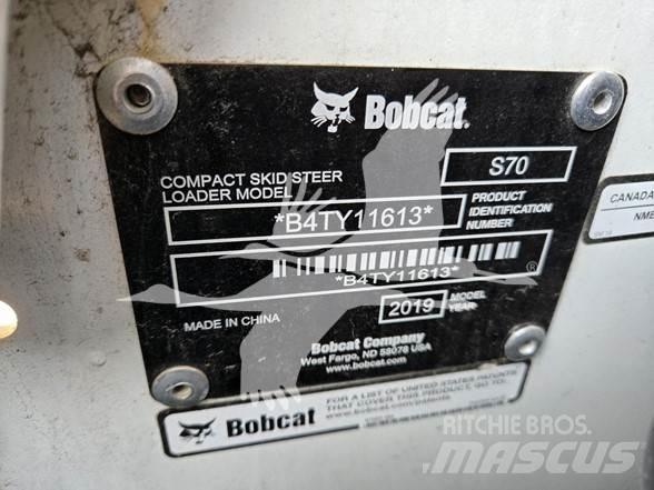 Bobcat S70 Krautuvai su šoniniu pasukimu