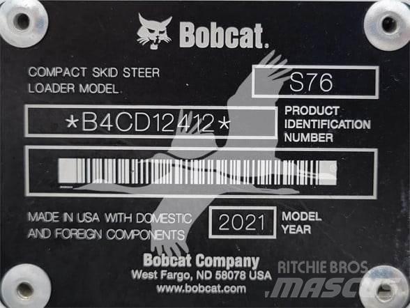 Bobcat S76 Krautuvai su šoniniu pasukimu
