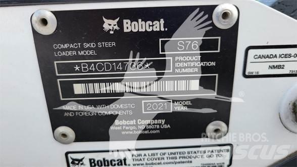 Bobcat S76 Krautuvai su šoniniu pasukimu
