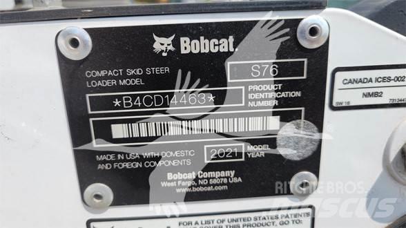 Bobcat S76 Krautuvai su šoniniu pasukimu
