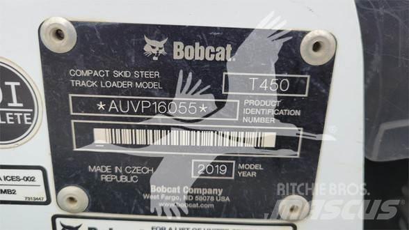 Bobcat T450 Krautuvai su šoniniu pasukimu
