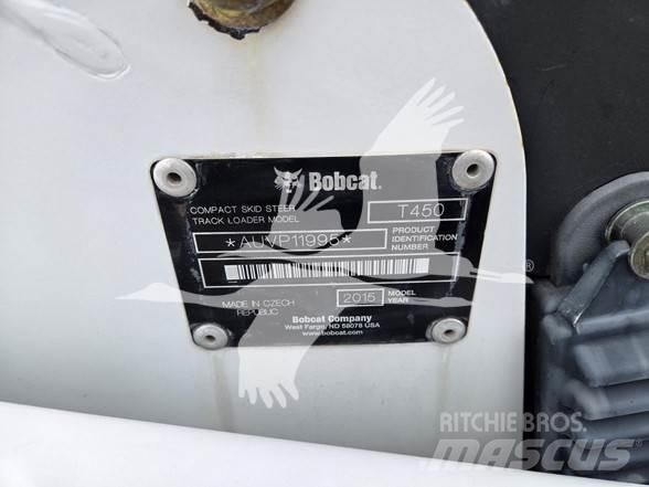 Bobcat T450 Krautuvai su šoniniu pasukimu