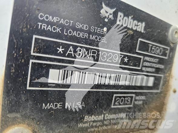 Bobcat T590 Krautuvai su šoniniu pasukimu
