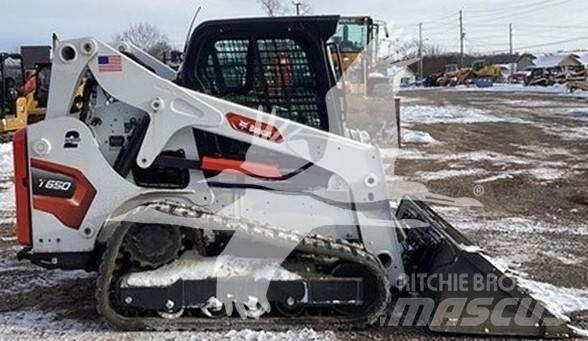 Bobcat T650 Krautuvai su šoniniu pasukimu