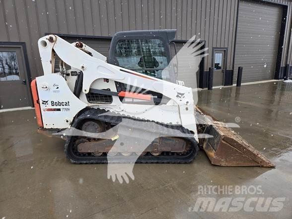 Bobcat T750 Krautuvai su šoniniu pasukimu