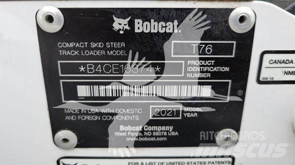 Bobcat T76 Krautuvai su šoniniu pasukimu