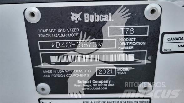 Bobcat T76 Krautuvai su šoniniu pasukimu