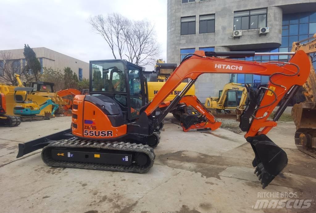 Hitachi ZX 55 Mini ekskavatoriai < 7 t