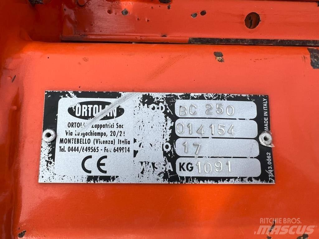 Ortolan BC 250 Frees Kita kultivavimo technika ir priedai