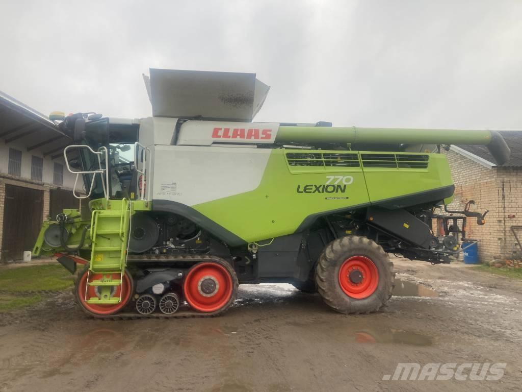 CLAAS Lexion 770 TT Derliaus nuėmimo kombainai