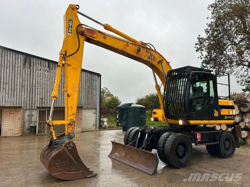 JCB JS 130 W Ratiniai ekskavatoriai