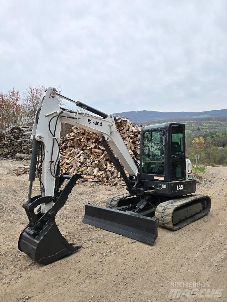 Bobcat E 45 Mini ekskavatoriai < 7 t