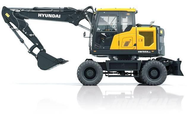 Hyundai HW 150 ACR Ratiniai ekskavatoriai