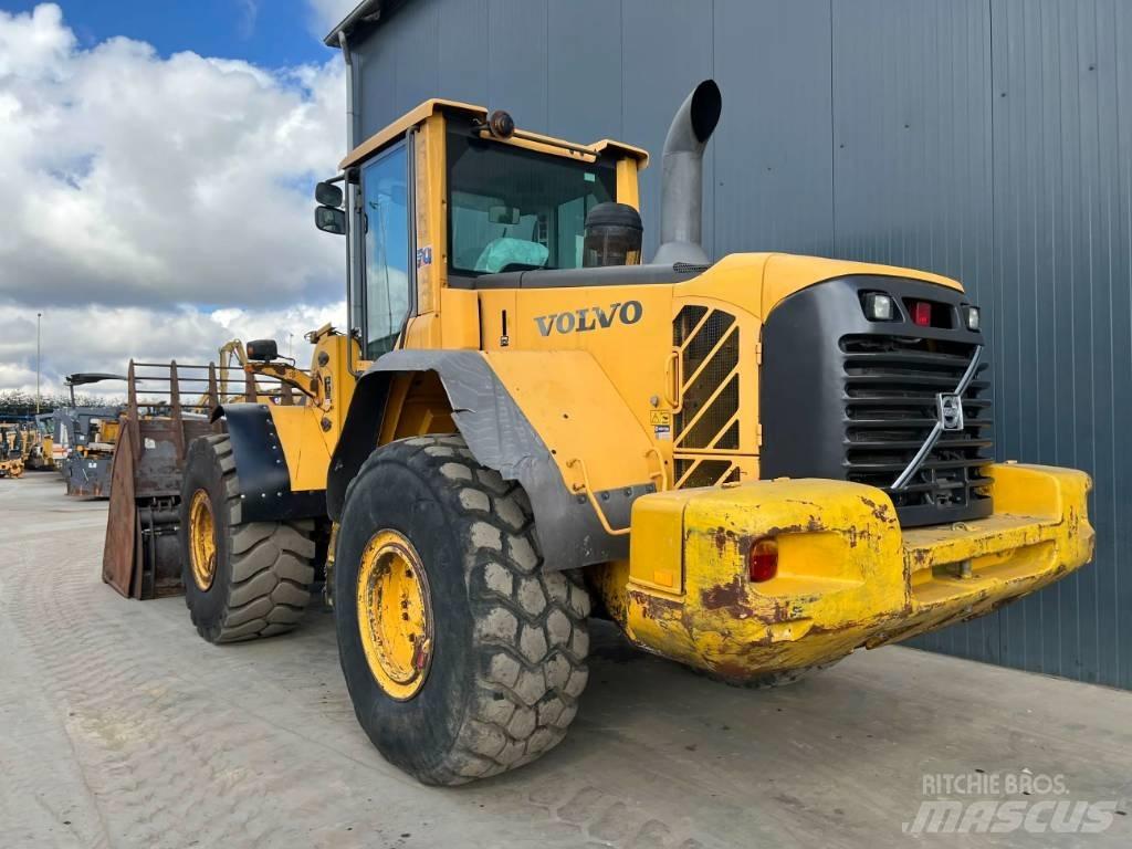 Volvo L120F Naudoti ratiniai krautuvai