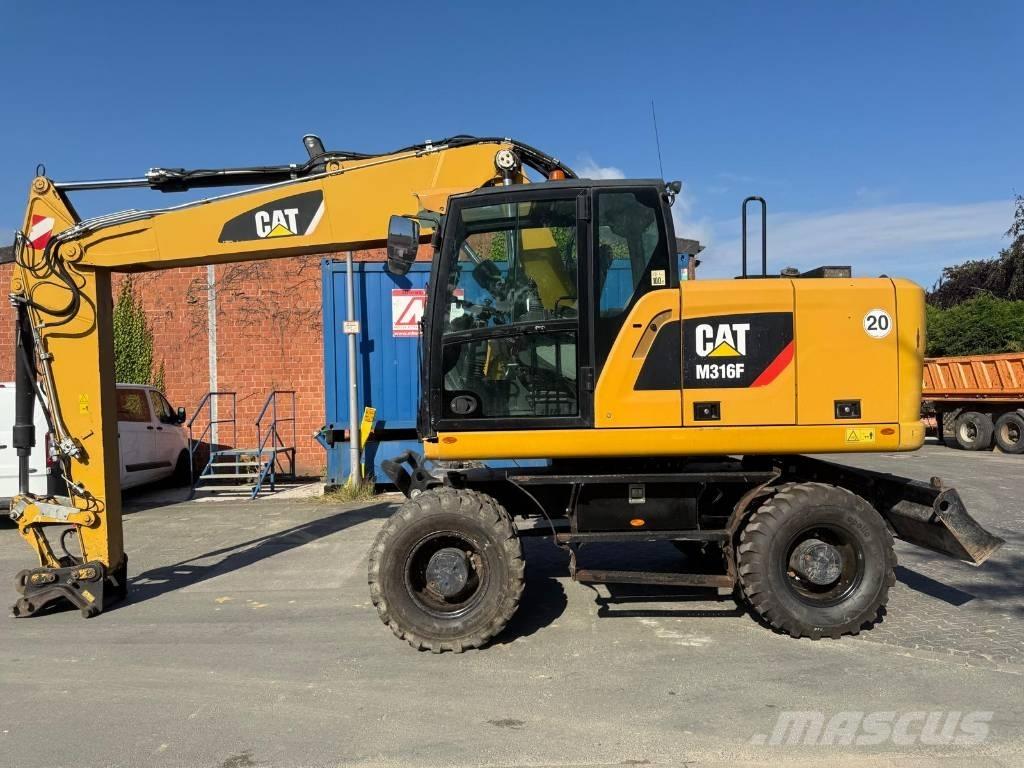CAT M 316F Ratiniai ekskavatoriai