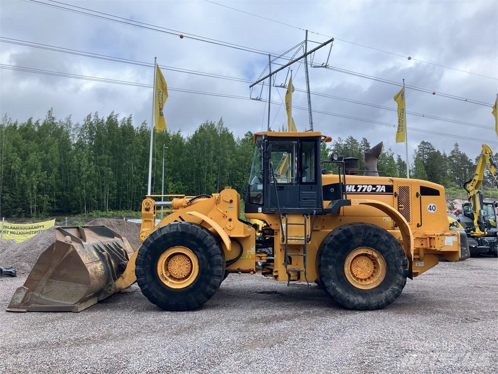 Hyundai HL 770-7 A Naudoti ratiniai krautuvai