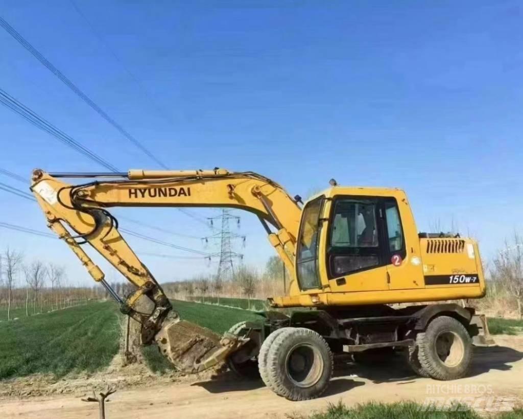 Hyundai 150W-7 Ratiniai ekskavatoriai