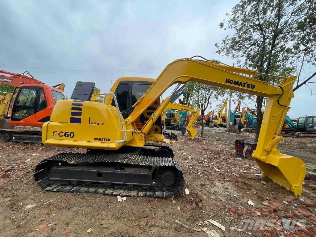 Komatsu PC 60 Mini ekskavatoriai < 7 t