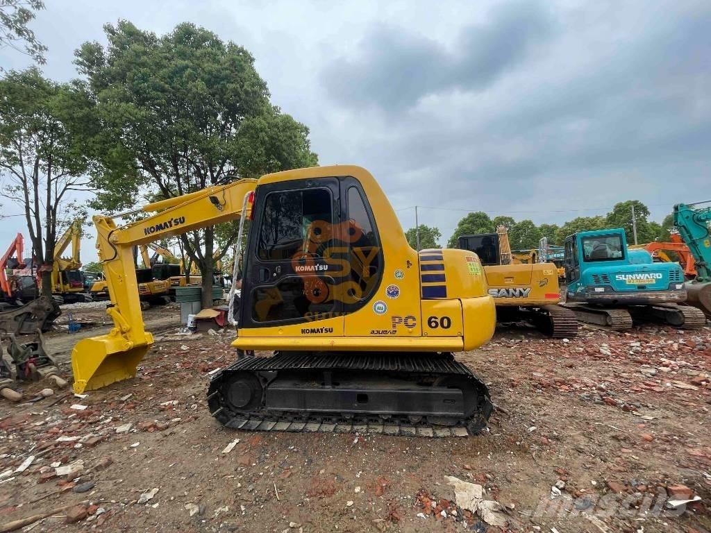 Komatsu PC 60 Mini ekskavatoriai < 7 t