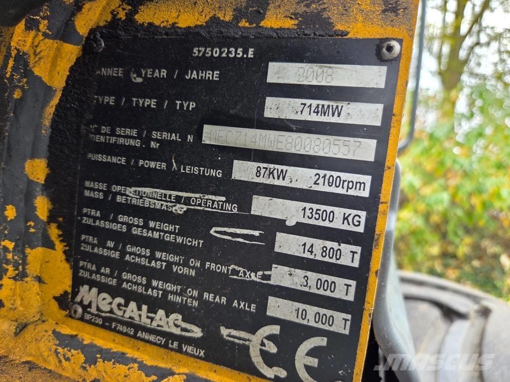 Mecalac 714 MW Ratiniai ekskavatoriai