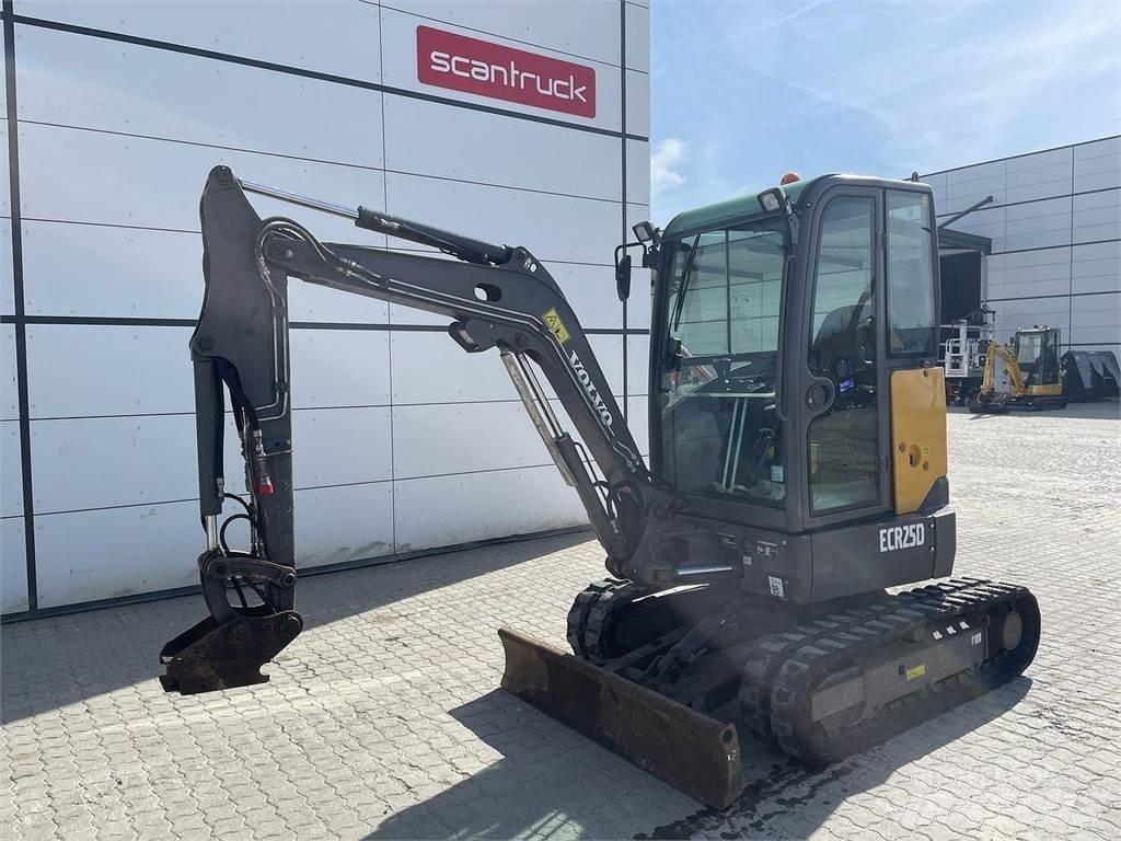 Volvo ECR25 Ratiniai ekskavatoriai
