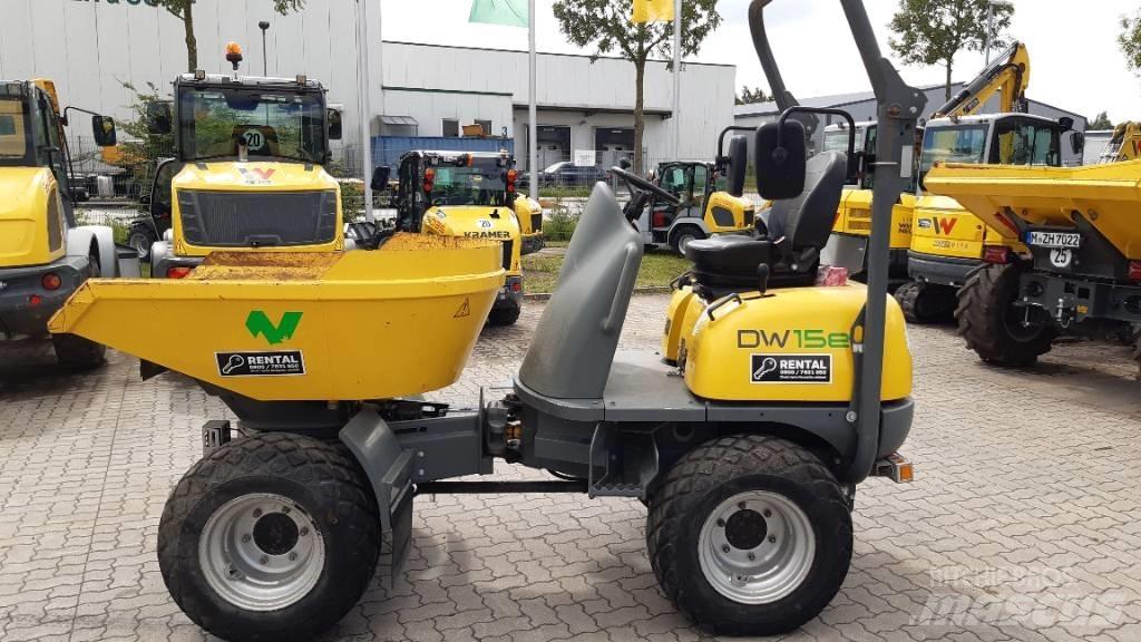 Wacker Neuson DW15e Statybiniai savivarčiai sunkvežimiai