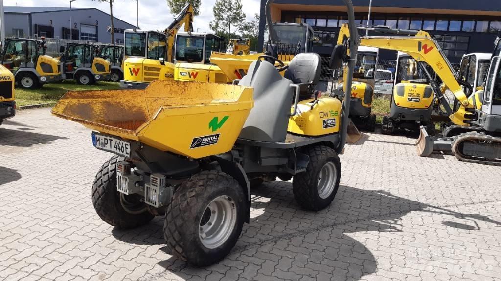 Wacker Neuson DW15e Statybiniai savivarčiai sunkvežimiai