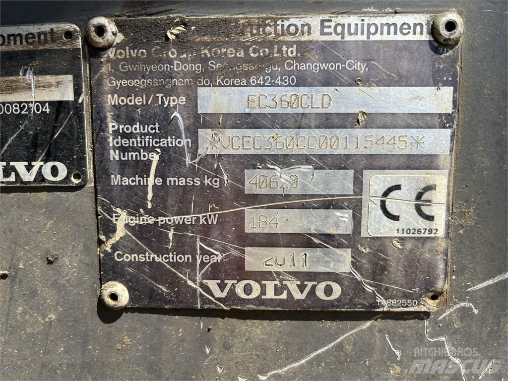Volvo EC 360 C LD Vikšriniai ekskavatoriai