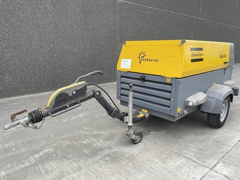Atlas Copco QAX 40 Dyzeliniai generatoriai