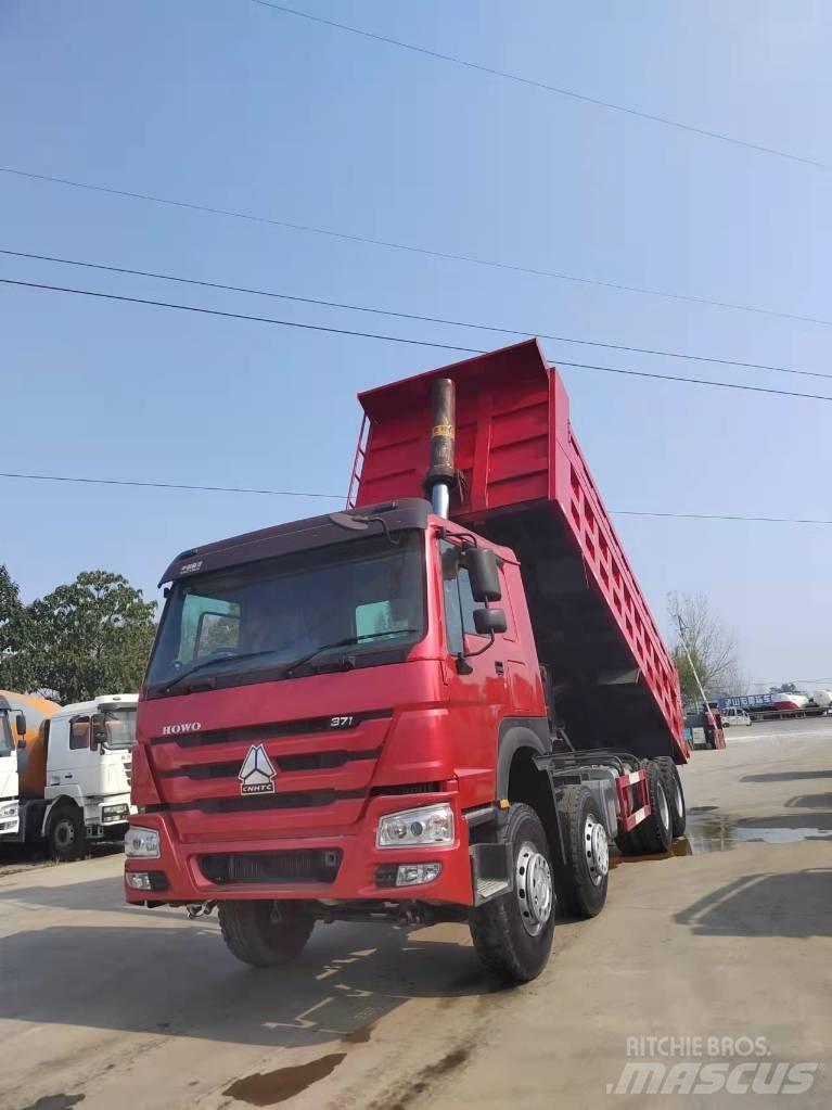 Howo 371 8x4 Savivarčių priekabų vilkikai