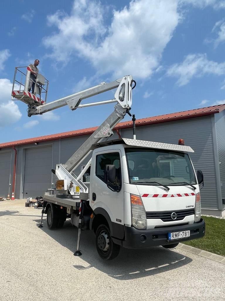 Nissan Cabstar Ant vilkikų montuojamos kėlimo platformos