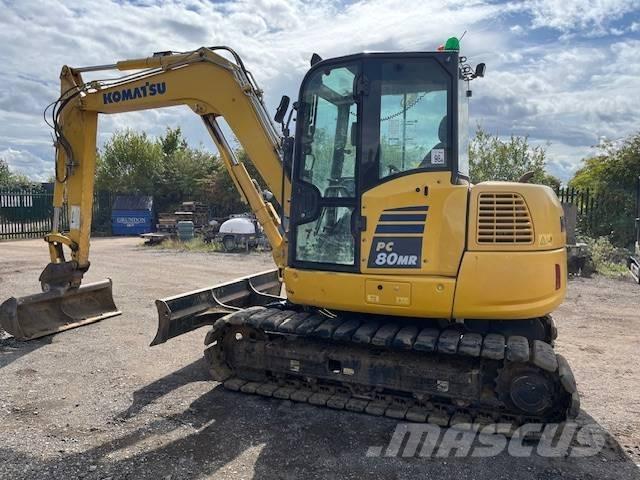 Komatsu PC 80 MR-5 Vidutinės galios ekskavatoriai 7-12 t
