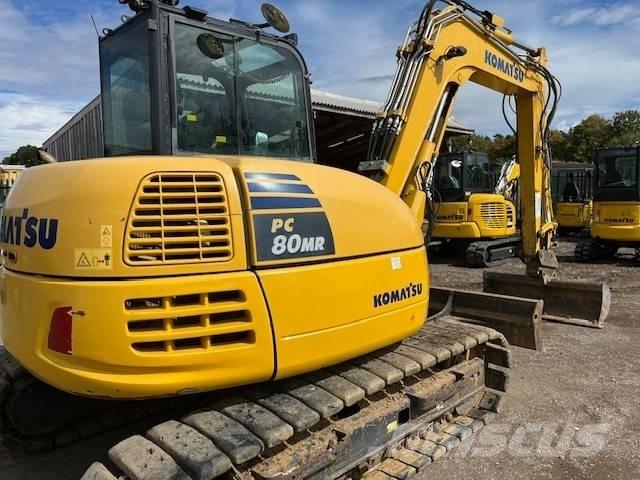 Komatsu PC 80 MR-5 Vidutinės galios ekskavatoriai 7-12 t