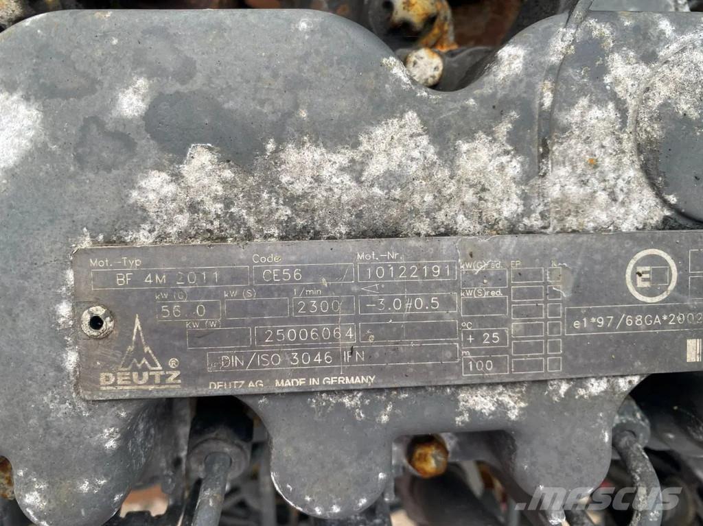 Deutz BF 4M 2011 Varikliai