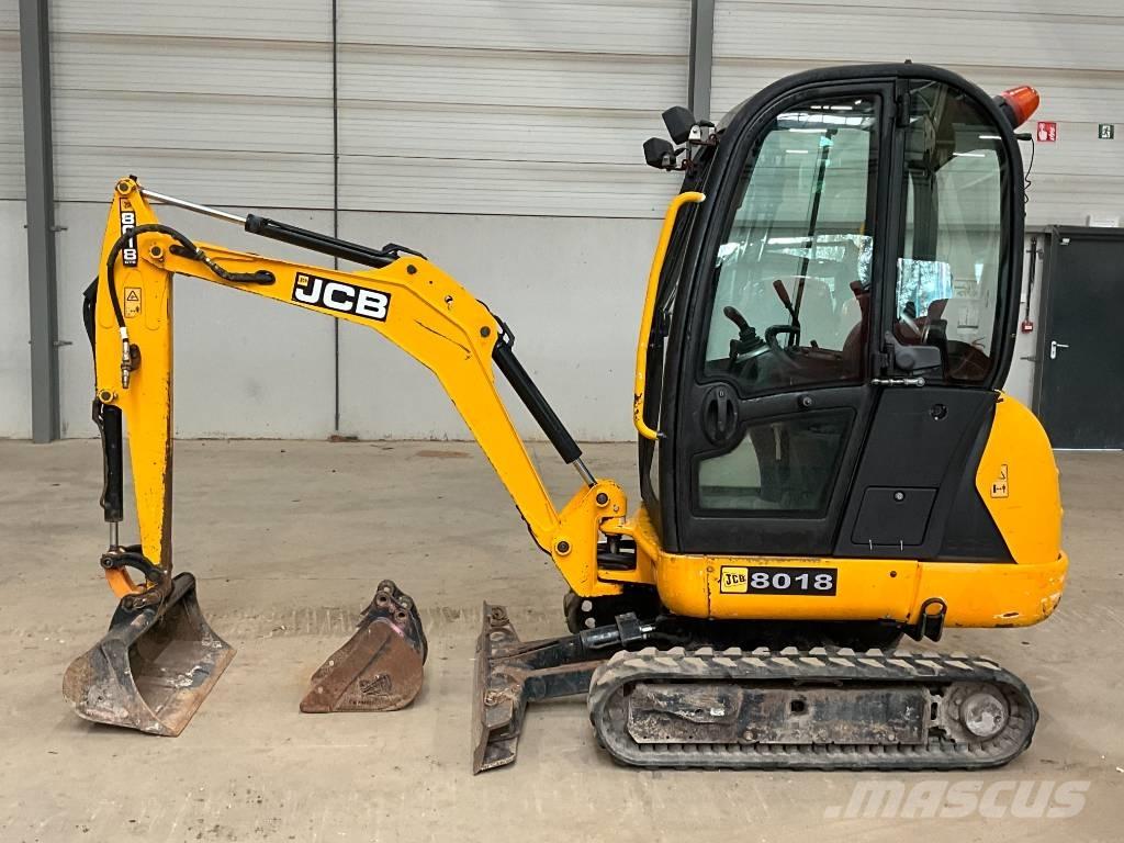JCB 8018 Mini ekskavatoriai < 7 t