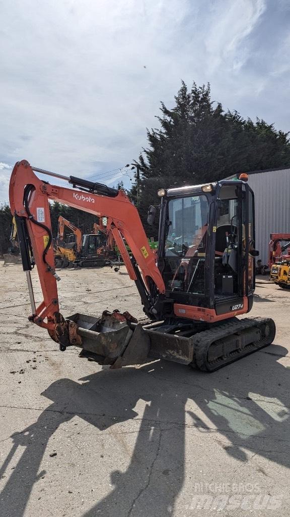 Kubota U 27 Mini ekskavatoriai < 7 t