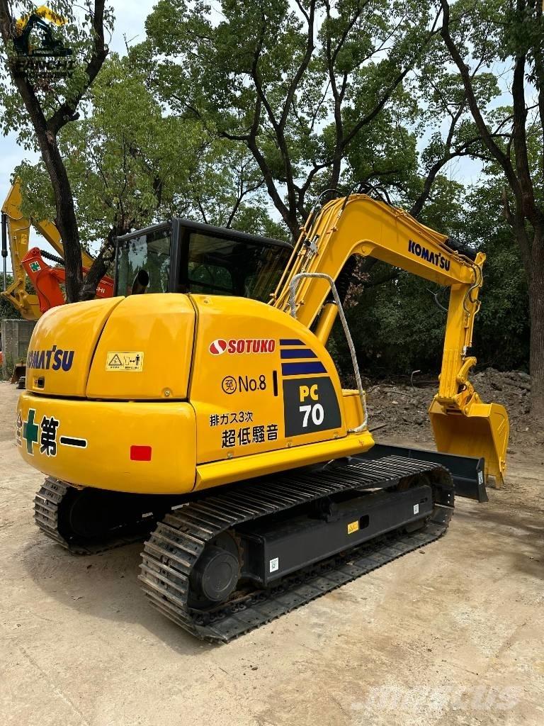 Komatsu PC70 Mini ekskavatoriai < 7 t