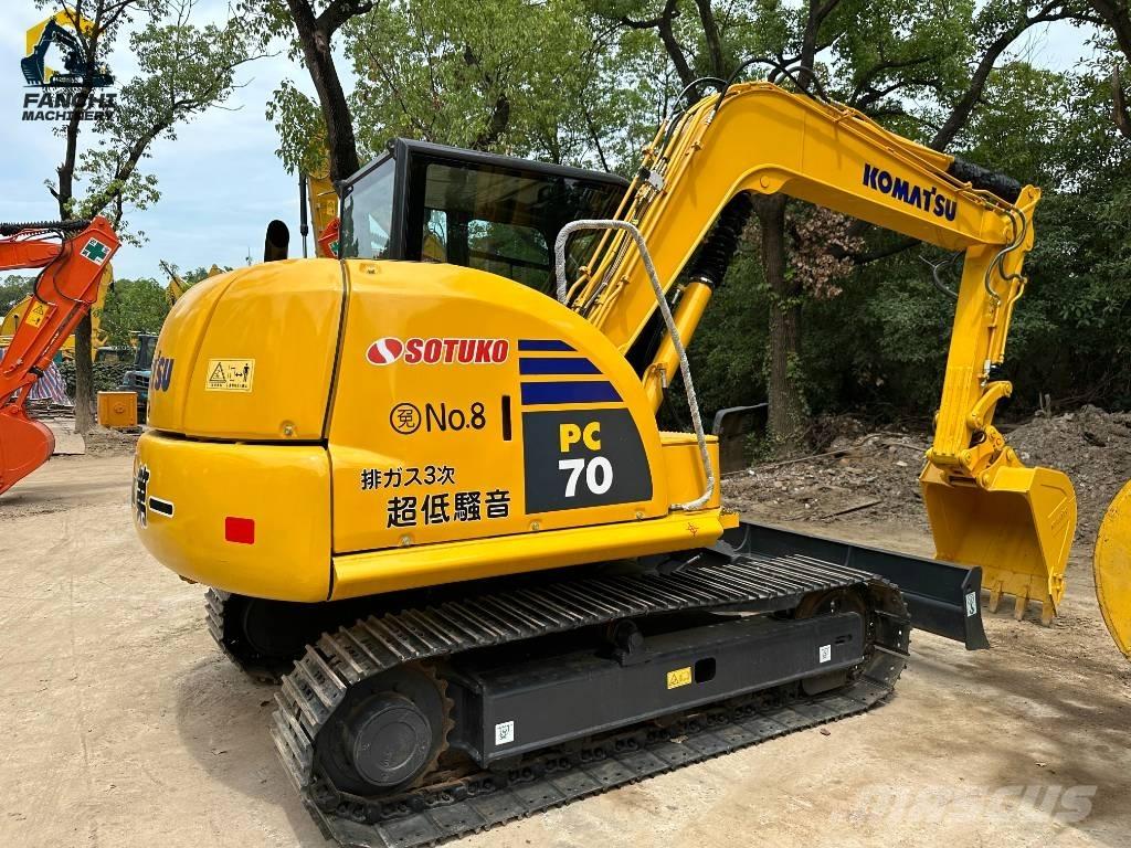 Komatsu PC70 Mini ekskavatoriai < 7 t