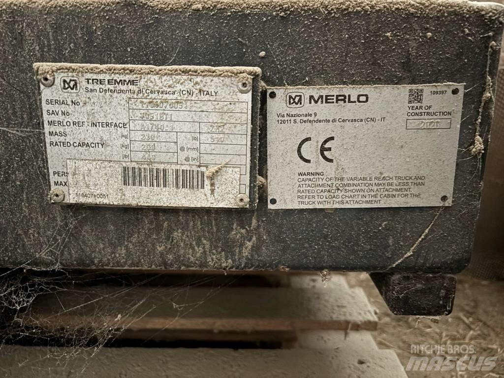 Merlo 38.10 Teleskopiniai krautuvai žemės ūkiui