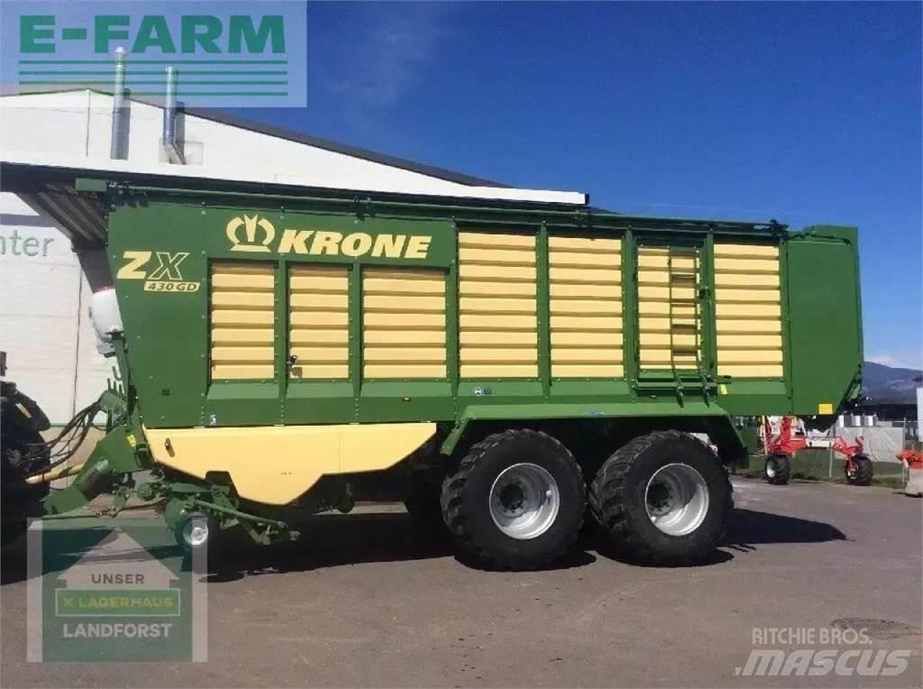 Krone zx 430 gd Kitos puspriekabės