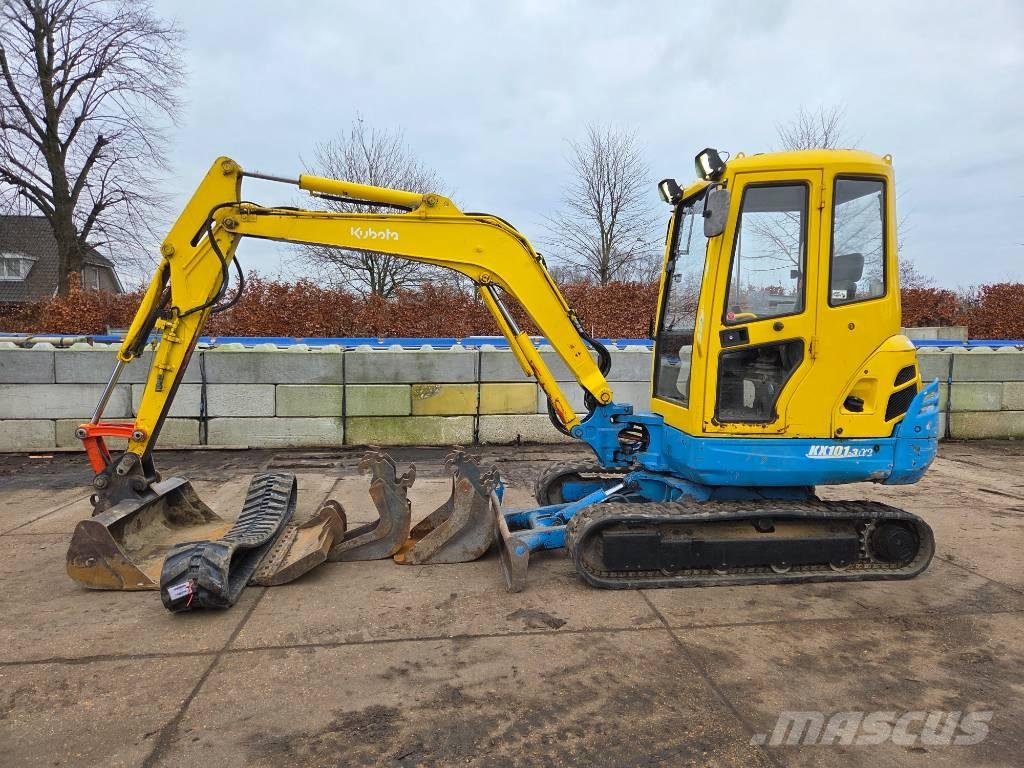 Kubota KX 101-3 A 2 Mini ekskavatoriai < 7 t