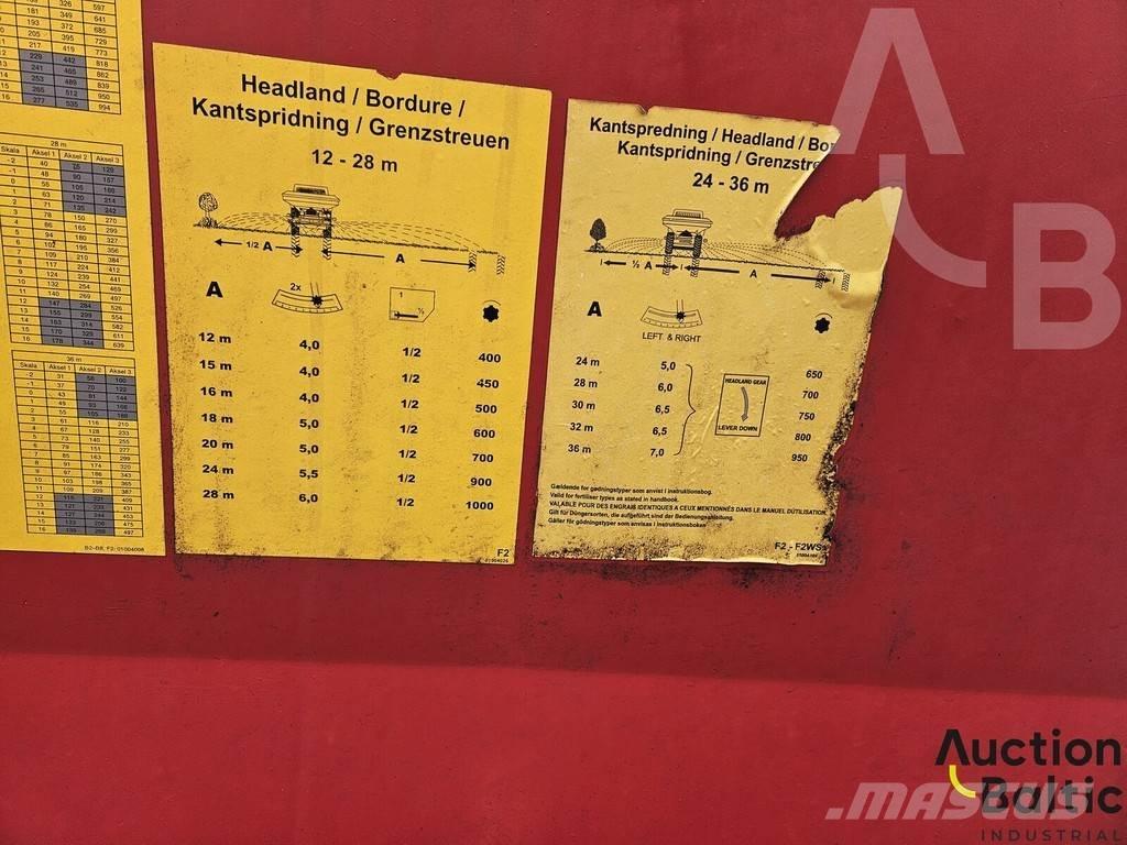 Bredal F 2 Mineralinių trąšų barstytuvai